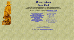 Desktop Screenshot of beaversbend.com