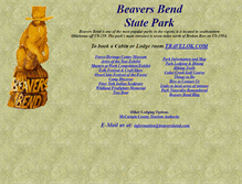 Tablet Screenshot of beaversbend.com